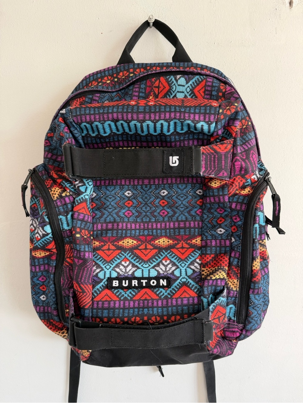 Burton Multicolor Aztec Pattern Backpack - Treble Yell